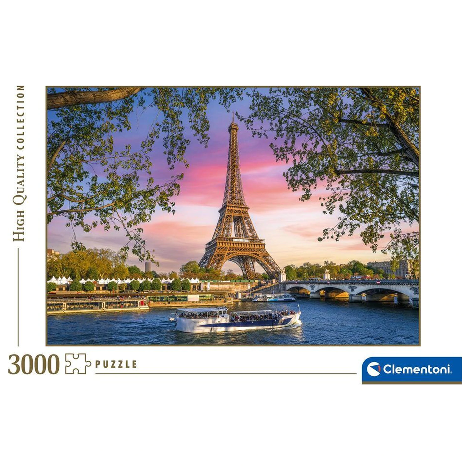 Iron Lady In Pink Puzzle 3000 Teile Produktfoto