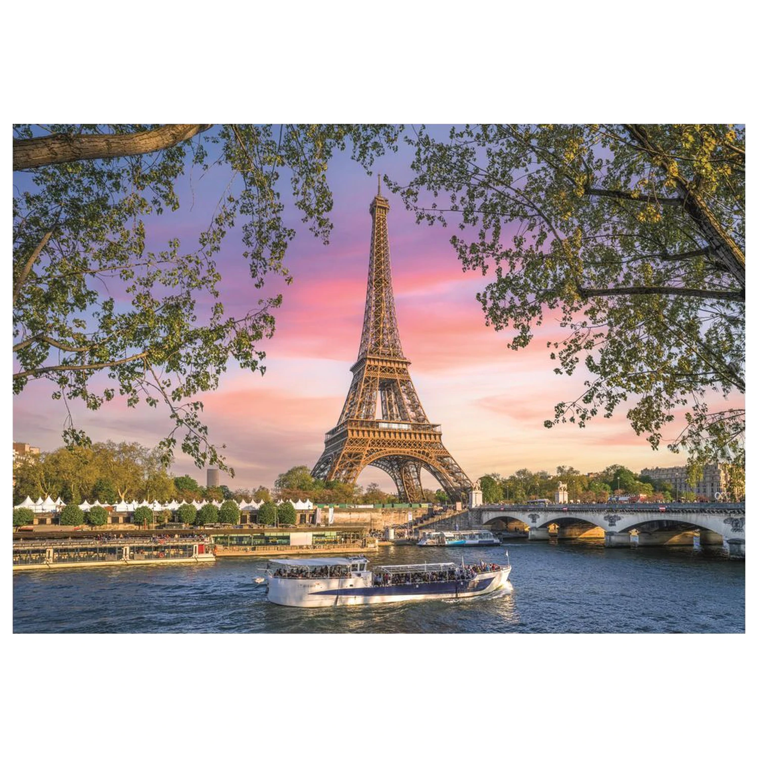 Iron Lady In Pink Puzzle 3000 Teile Produktfoto