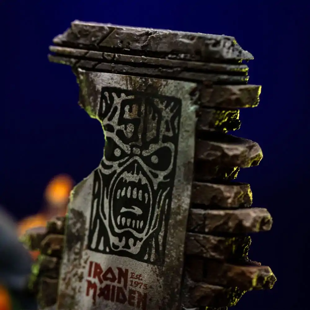 Iron Maiden Art Scale Statue 1/10 Eddie 50th Year Anniversary 22 cm Produktfoto