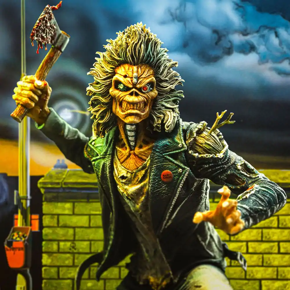 Iron Maiden Art Scale Statue 1/10 Eddie 50th Year Anniversary 22 cm Produktfoto