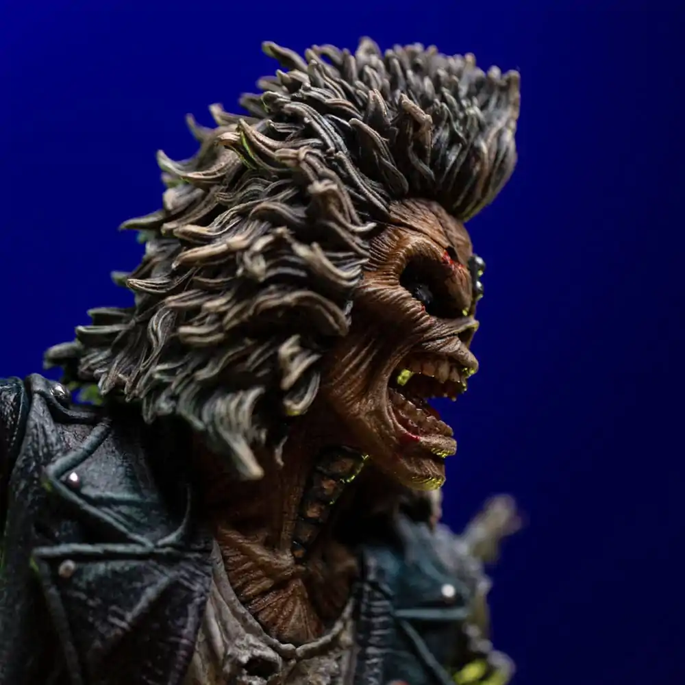 Iron Maiden Art Scale Statue 1/10 Eddie 50th Year Anniversary 22 cm Produktfoto