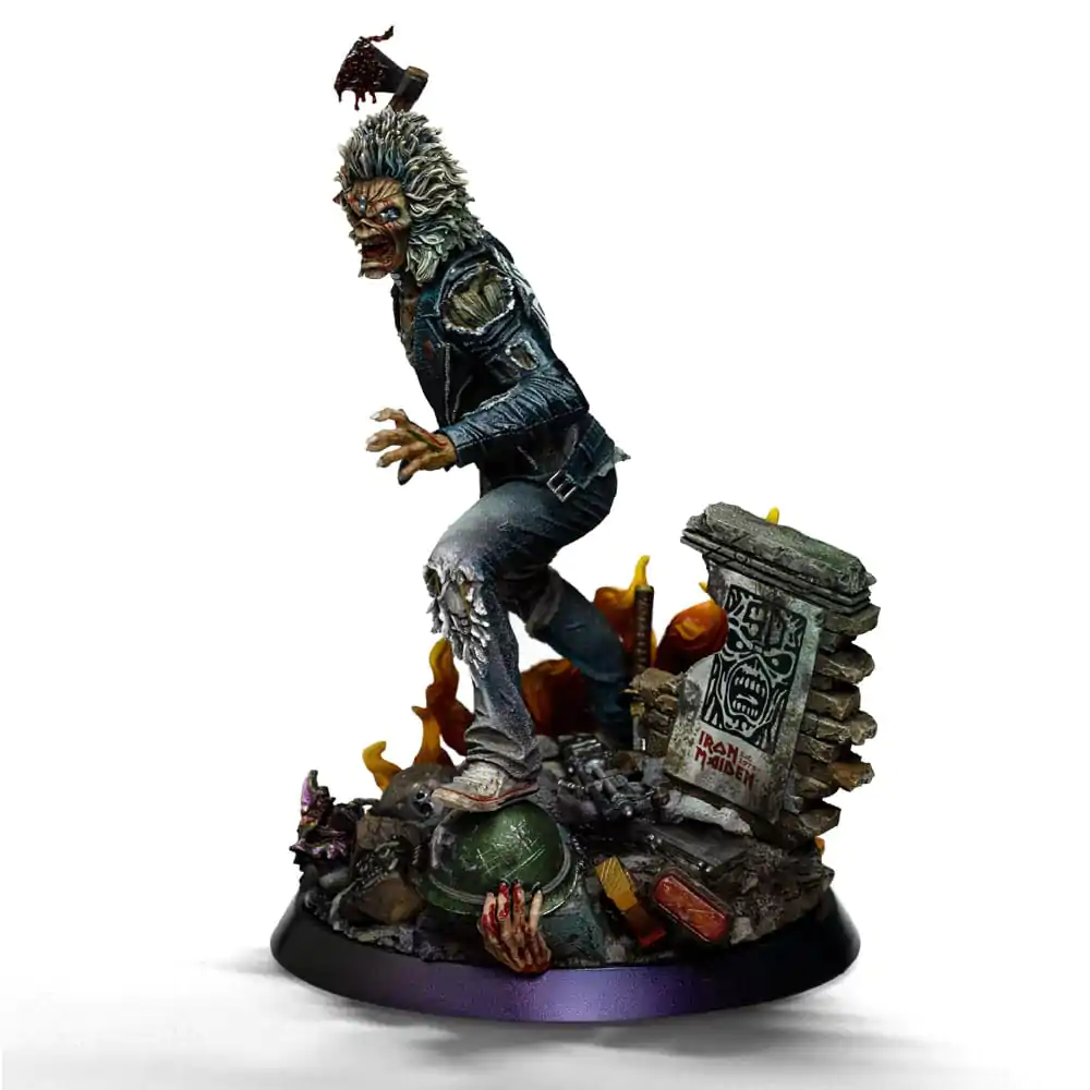 Iron Maiden Art Scale Statue 1/10 Eddie 50th Year Anniversary 22 cm Produktfoto