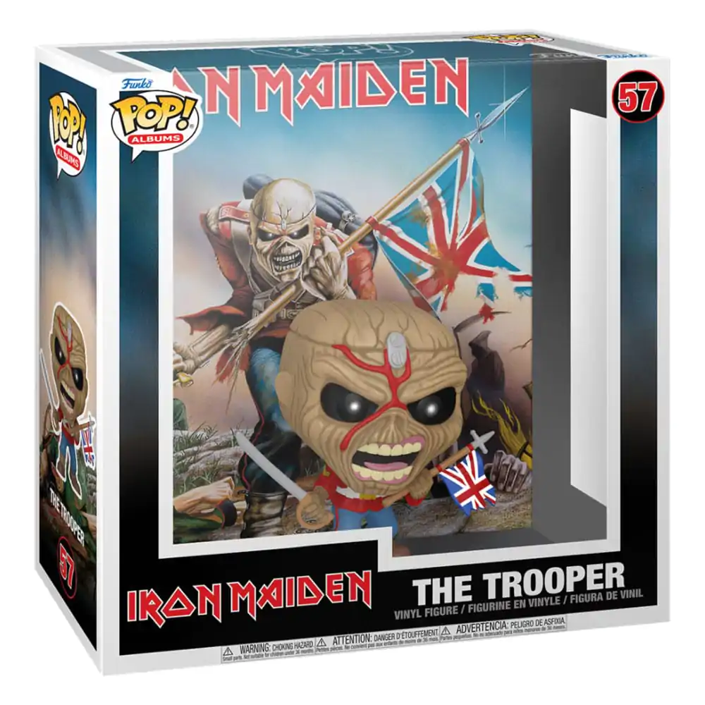 Iron Maiden POP! Albums Vinyl Figuren The Trooper 9 cm termékfotó