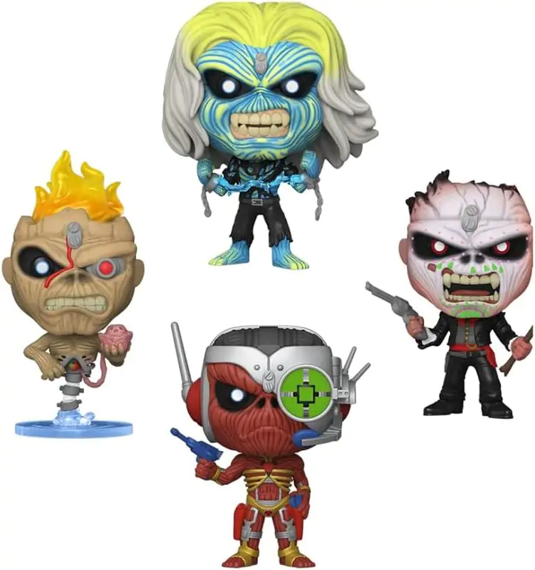 POP pack 4 Figurn Iron Maiden Exclusive termékfotó