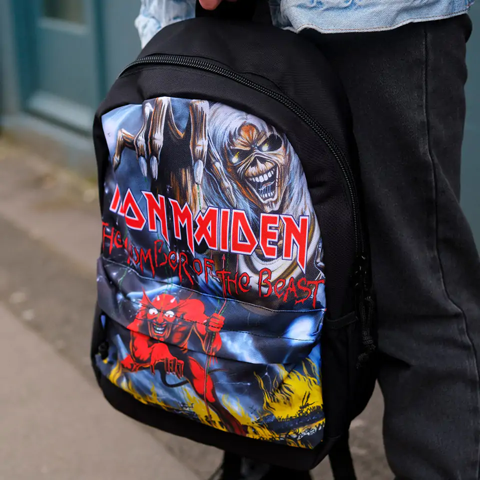 Iron Maiden Rucksack Number Of The Beast Produktfoto