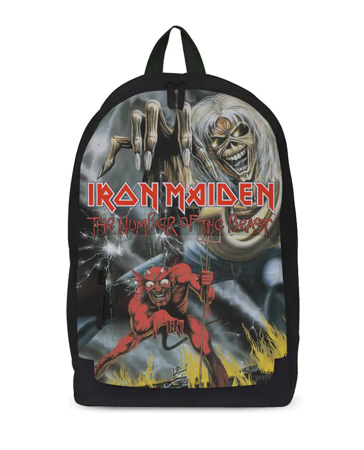 Iron Maiden Rucksack Number Of The Beast Produktfoto