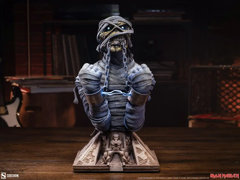 Iron Maiden Büste Powerslave Eddie 30 cm Produktfoto