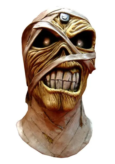 Iron Maiden Latex Maske Powerslave Mumie Produktfoto