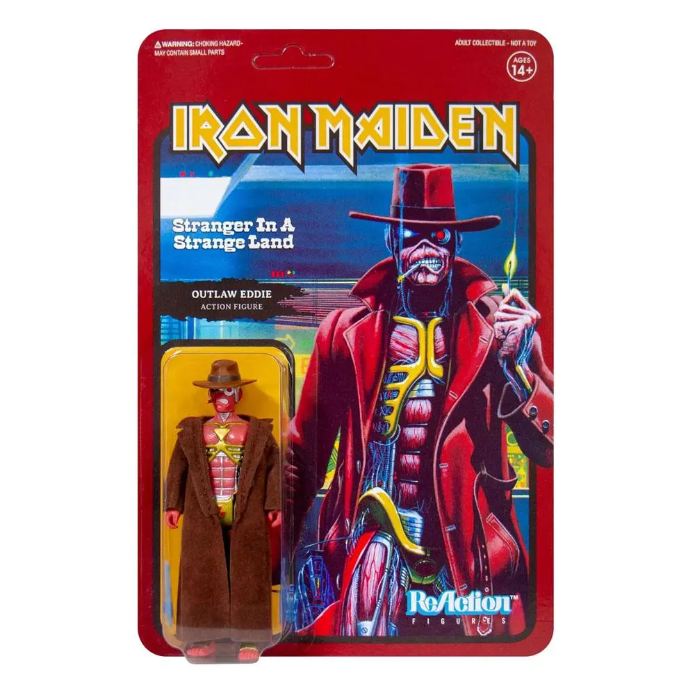 Iron Maiden ReAction Actionfigur Stranger in a Strange Land (Single Art) 10 cm Produktfoto