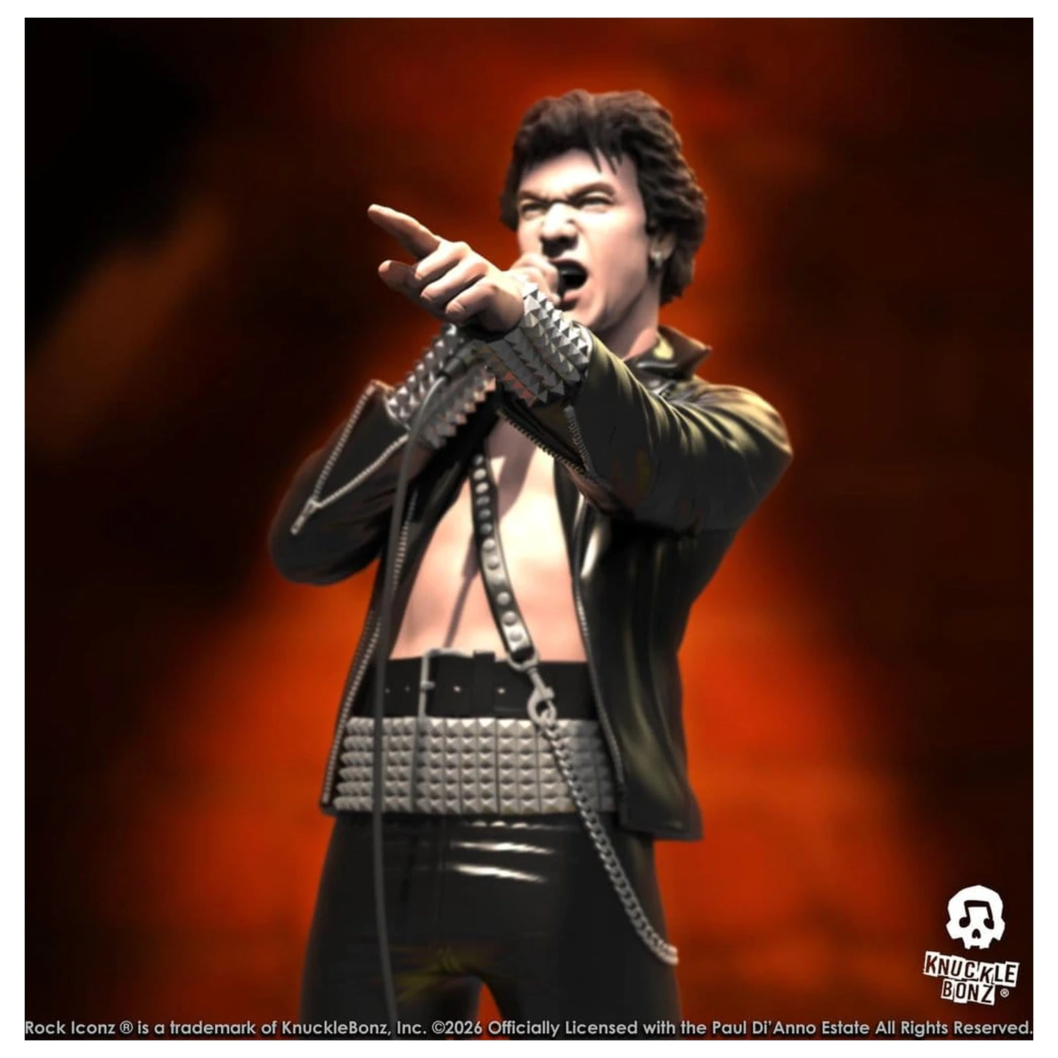 Iron Maiden Rock Iconz Statue Paul Di'Anno 20 cm Produktfoto