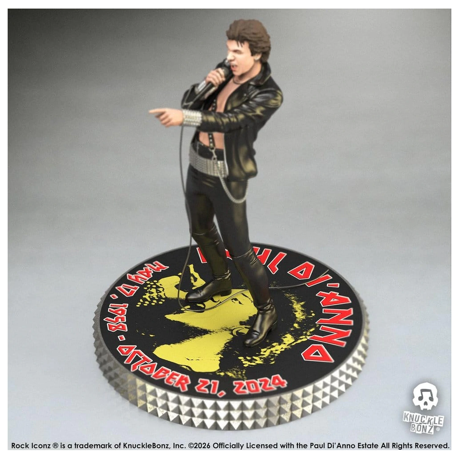 Iron Maiden Rock Iconz Statue Paul Di'Anno 20 cm Produktfoto