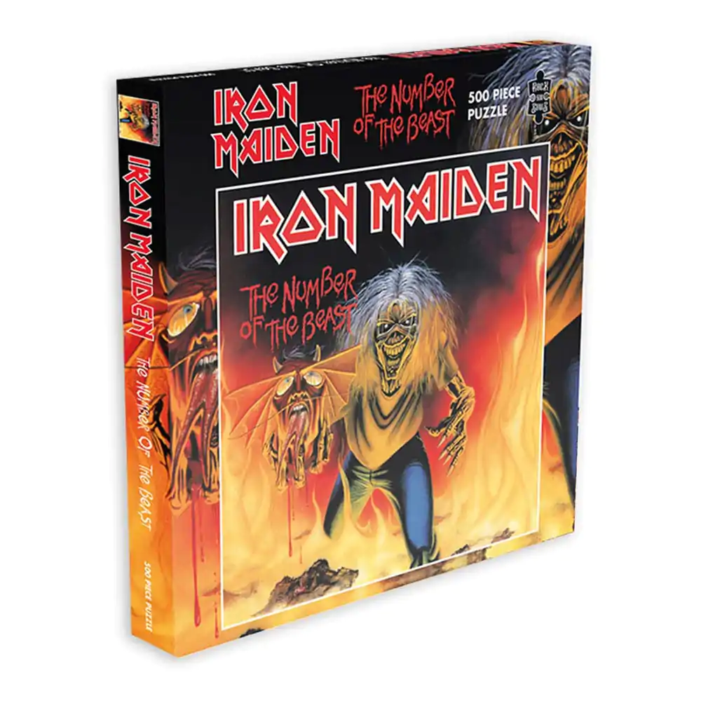 Iron Maiden Rock Saws Puzzle The Number of the Beast Single (500 Teile) termékfotó