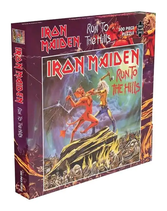 Iron Maiden: Run to the Hills Puzzle (500 Teile) Produktfoto