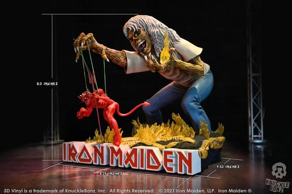 Iron Maiden 3D Vinyl Statue The Number of the Beast 20 x 21 x 24 cm Produktfoto