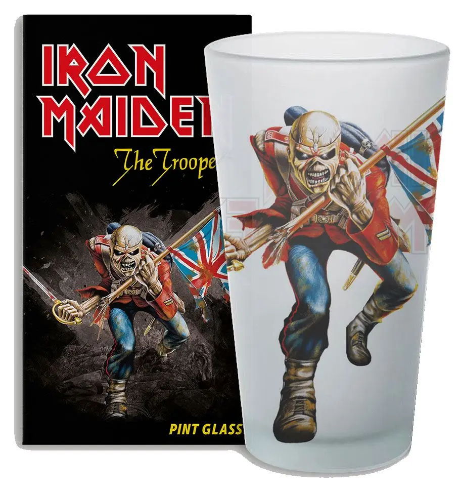 Iron Maiden Bierglas The Trooper Produktfoto