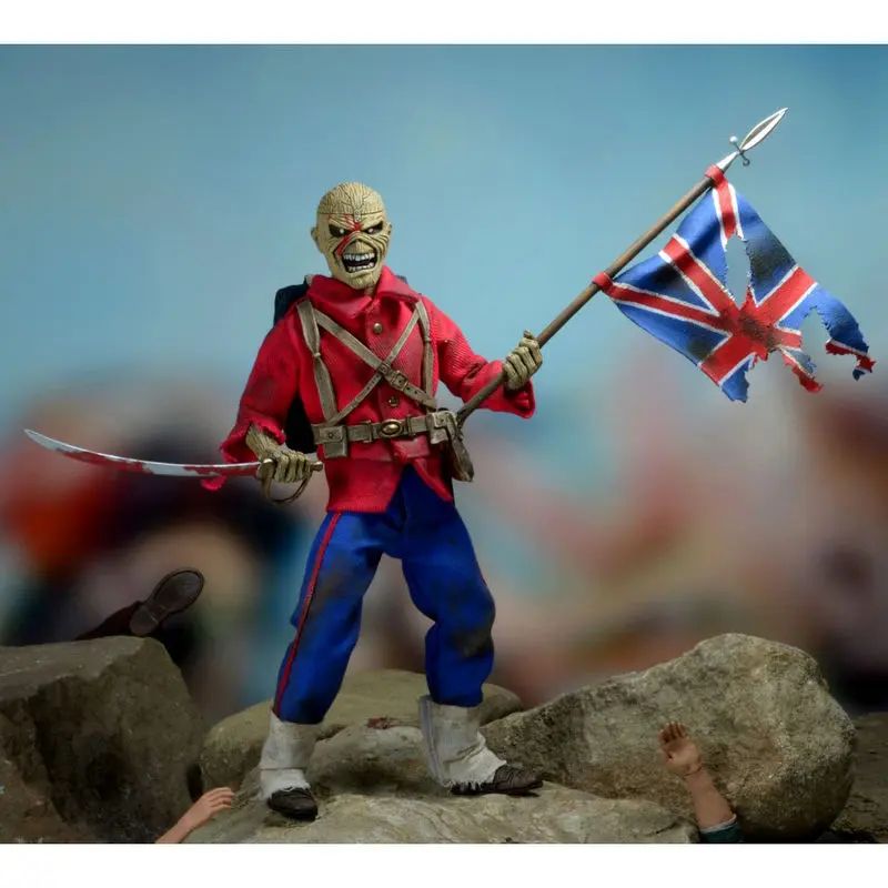 Iron Maiden Retro Action Figur Trooper Eddie 20 cm Produktfoto