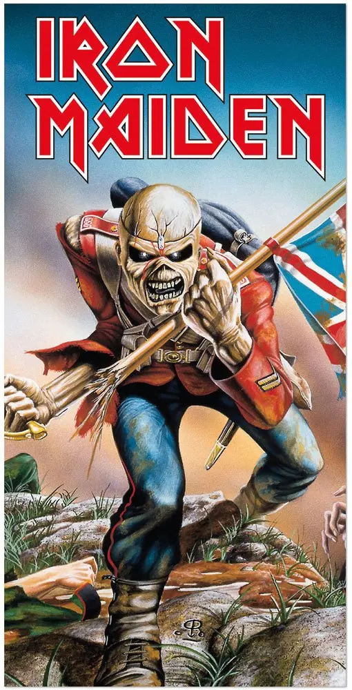 Iron Maiden Handtuch Trooper 150 x 75 cm Produktfoto