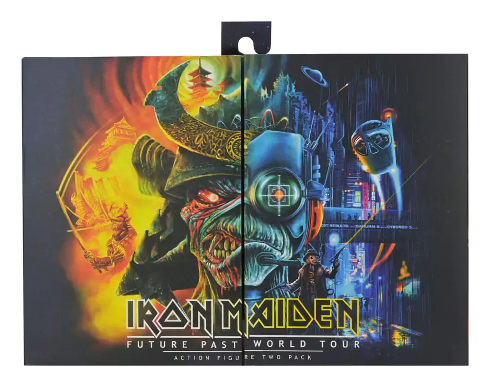 Iron Maiden Ultimate ActionFigurn Doppelpack Future Past World Tour 18 cm Produktfoto