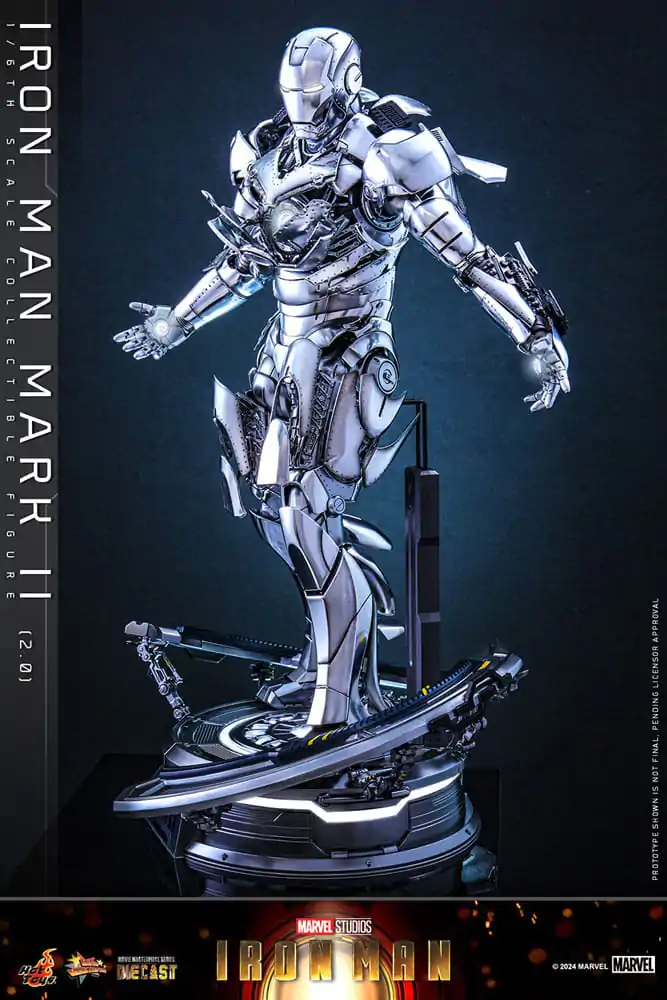 Iron Man Actionfigur 1/6 Iron Man Mark II (2.0) 33 cm termékfotó