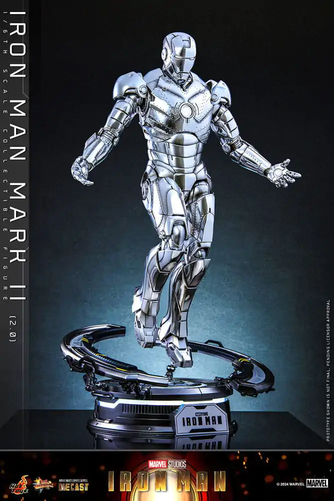 Iron Man Actionfigur 1/6 Iron Man Mark II (2.0) 33 cm termékfotó