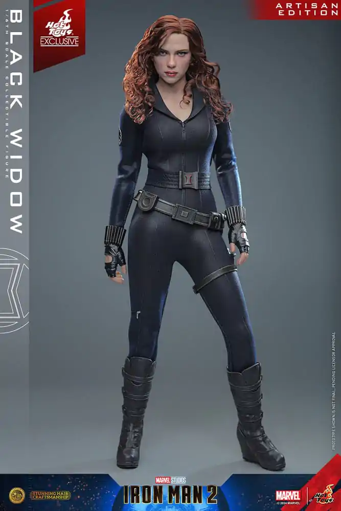 Iron Man 2 Actionfigur 1/6 Black Widow Artisan Edition Hot Toys Exclusive 28 cm Produktfoto