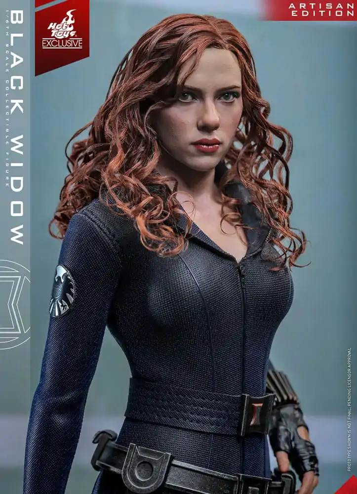 Iron Man 2 Actionfigur 1/6 Black Widow Artisan Edition Hot Toys Exclusive 28 cm Produktfoto