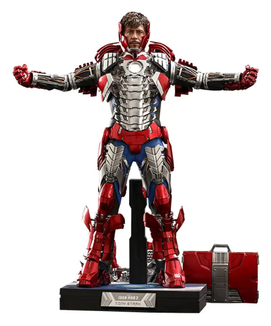 Iron Man 2 Movie Masterpiece Actionfigur 1/6 Tony Stark (Mark V Suit Up Version) Deluxe 31 cm termékfotó