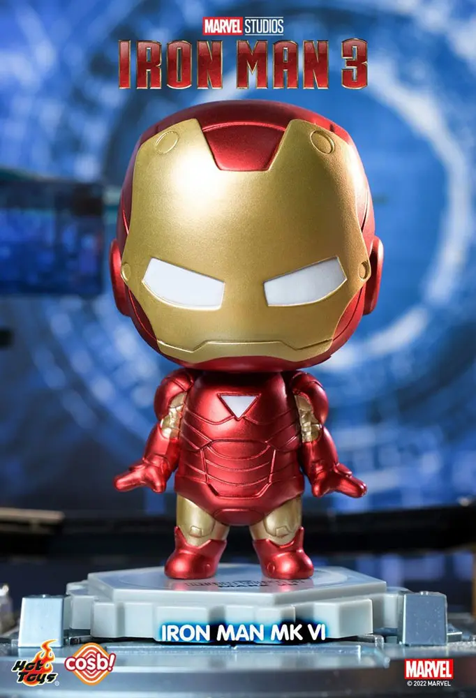 Iron Man 3 Cosbi Minifigur Iron Man Mark 6 8 cm Produktfoto