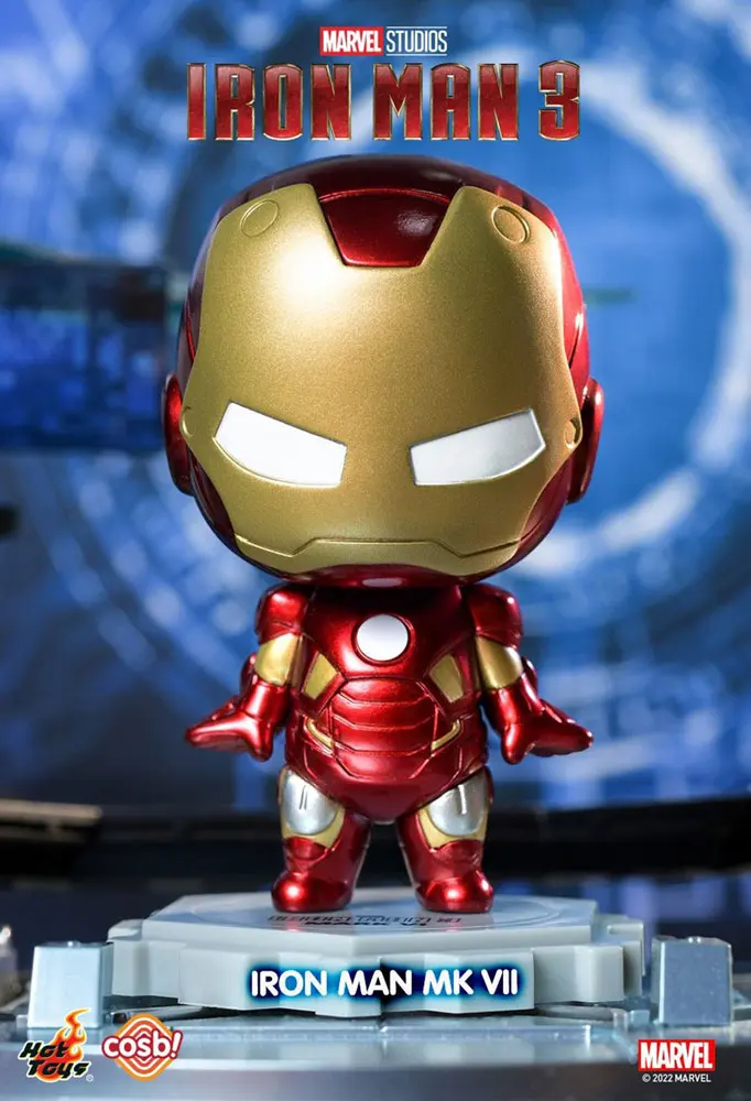 Iron Man 3 Cosbi Minifigur Iron Man Mark 7 8 cm Produktfoto