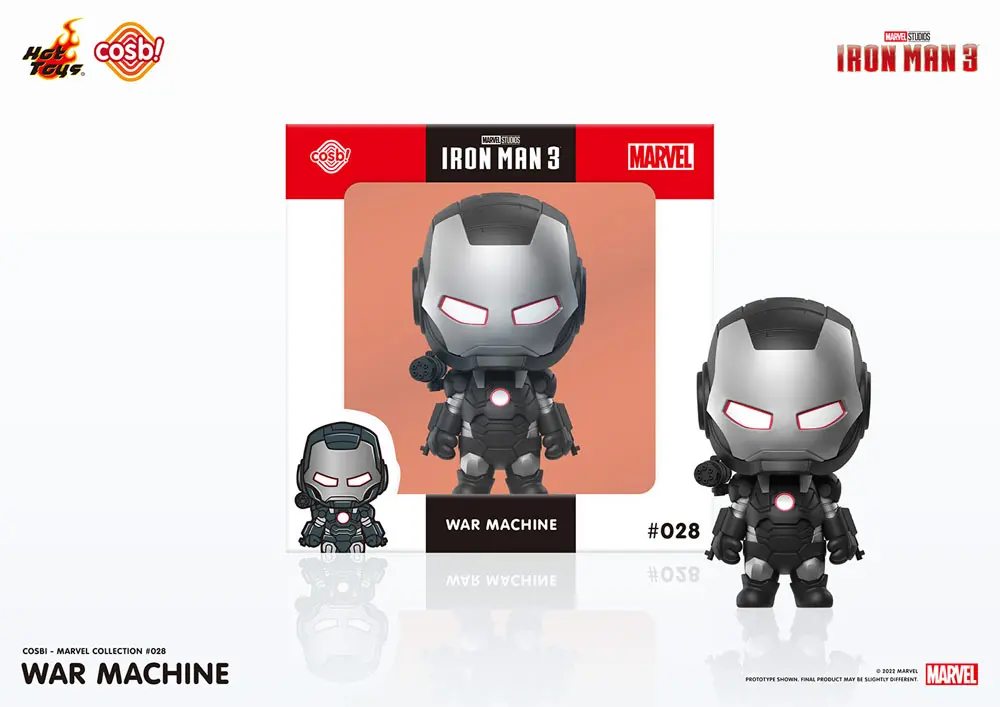 Iron Man 3 Cosbi Minifigur War Machine 8 cm termékfotó