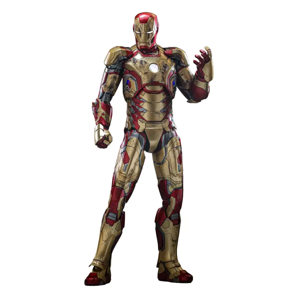 Iron Man 3 Movie Masterpiece Diecast Actionfigur 1/6 Iron Man Mark XLII (2.0) 32 cm termékfotó