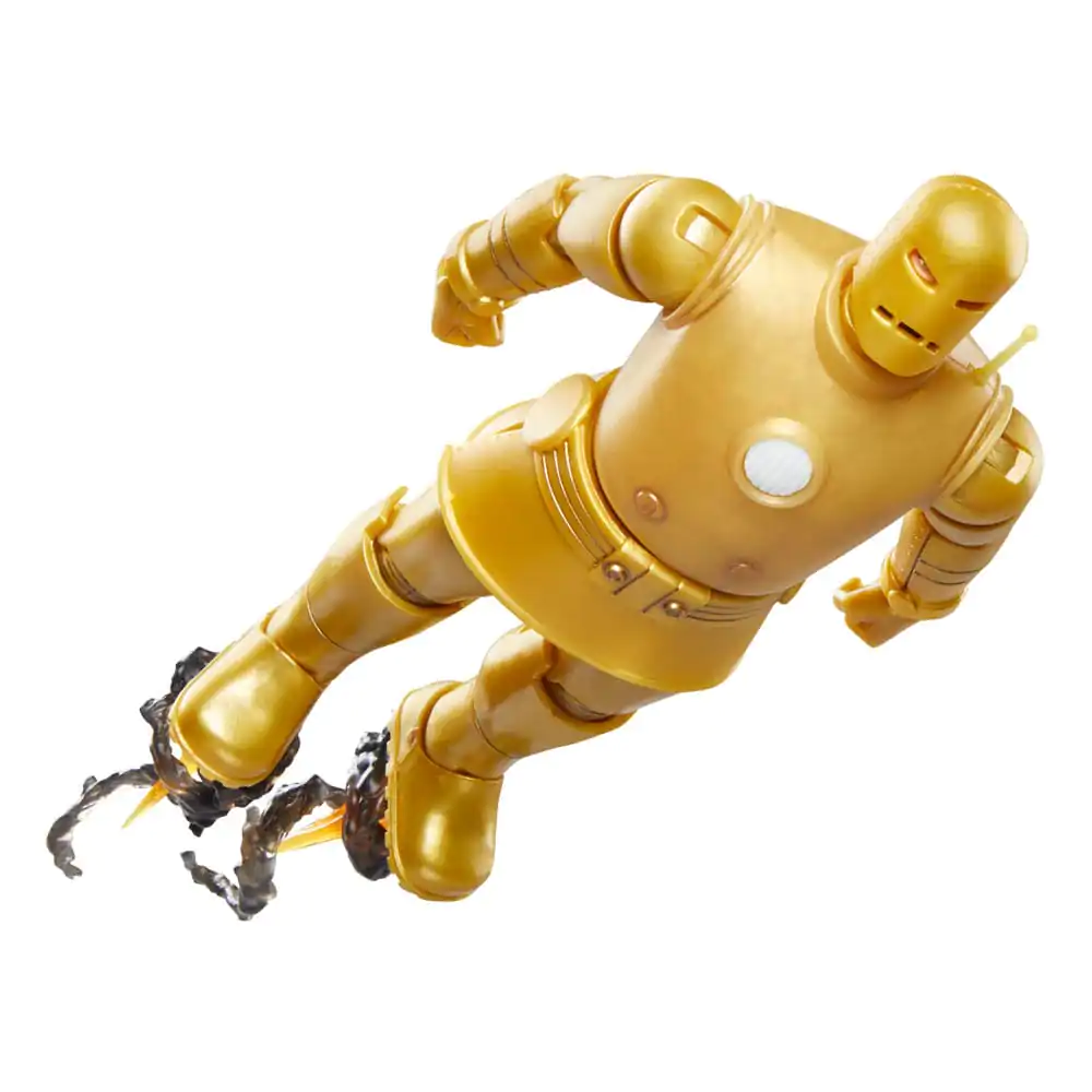 Iron Man Marvel Legends Actionfigur Iron Man (Model 01-Gold) 15 cm termékfotó