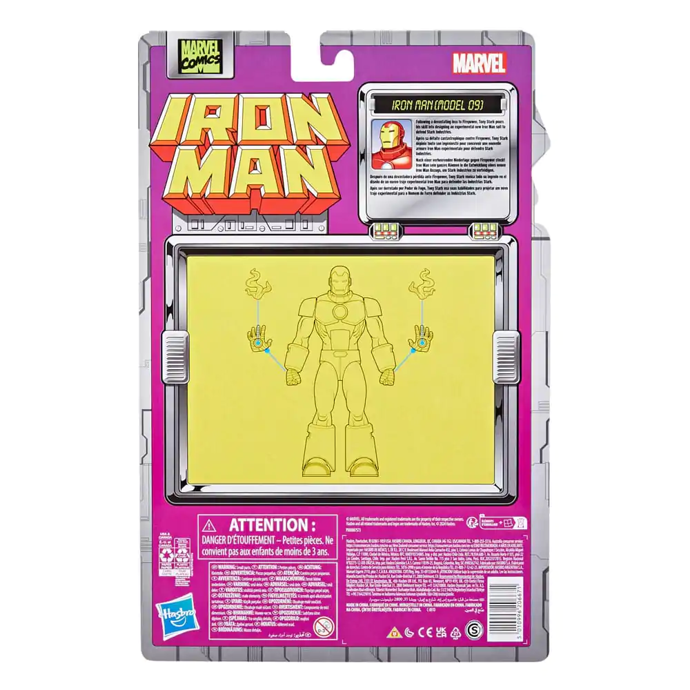 Iron Man Marvel Legends Actionfigur Iron Man (Model 09) 15 cm termékfotó