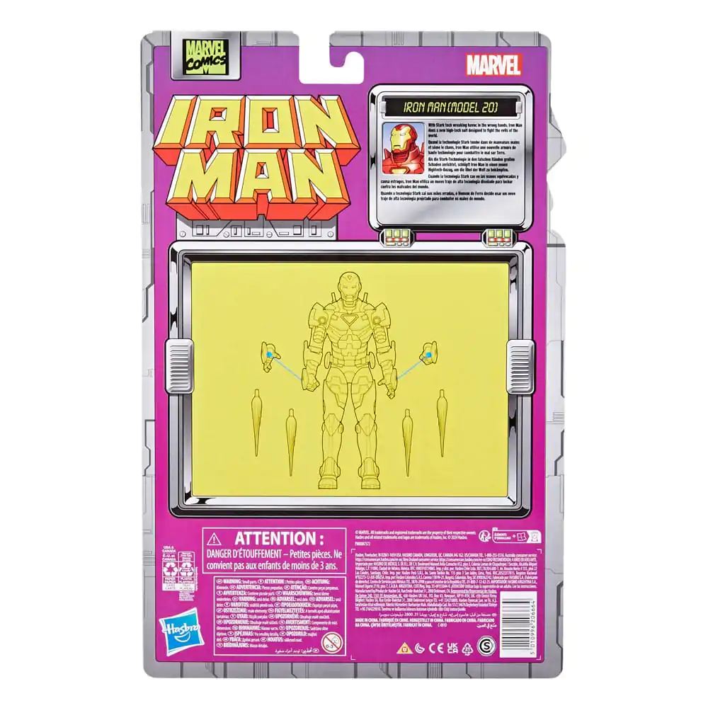 Iron Man Marvel Legends Actionfigur Iron Man (Model 20) 15 cm termékfotó