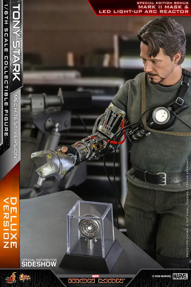 Iron Man Movie Masterpiece Actionfigur 1/6 Tony Stark (Mech Test Deluxe Version) 30 cm termékfotó