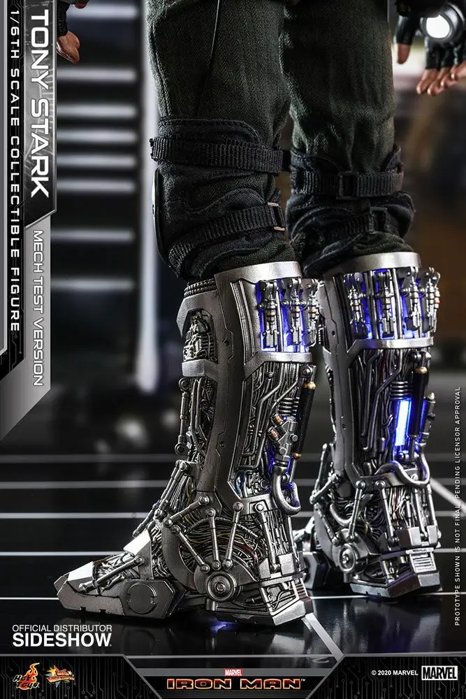 Iron Man Movie Masterpiece Actionfigur 1/6 Tony Stark (Mech Test Version) 30 cm Produktfoto