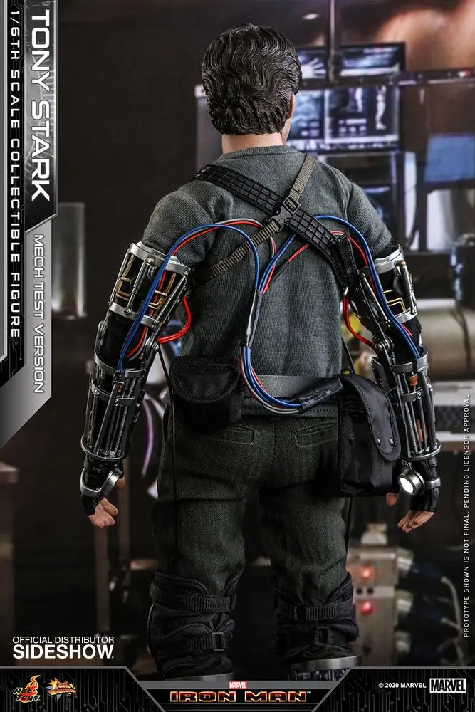Iron Man Movie Masterpiece Actionfigur 1/6 Tony Stark (Mech Test Version) 30 cm Produktfoto