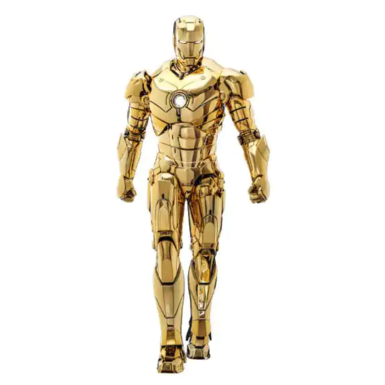 Iron Man Movie Masterpiece Diecast Actionfigur 1/6 Iron Man Mark III (Gold Color Version) Hot Toys Exclusive 33 cm Produktfoto