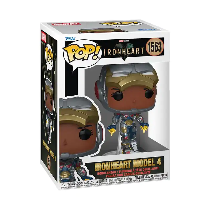 Ironheart Funko POP! Vinyl Figur Ironheart Armor Model 4 9 cm Produktfoto