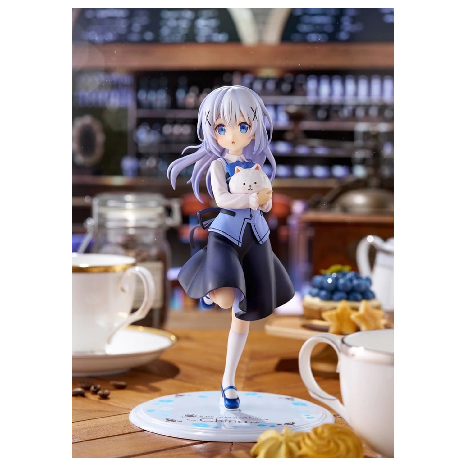 Is the Order a Rabbit?? PVC Figur 1/7 Chino (Cafe Style) 21 Zentimeter Produktfoto