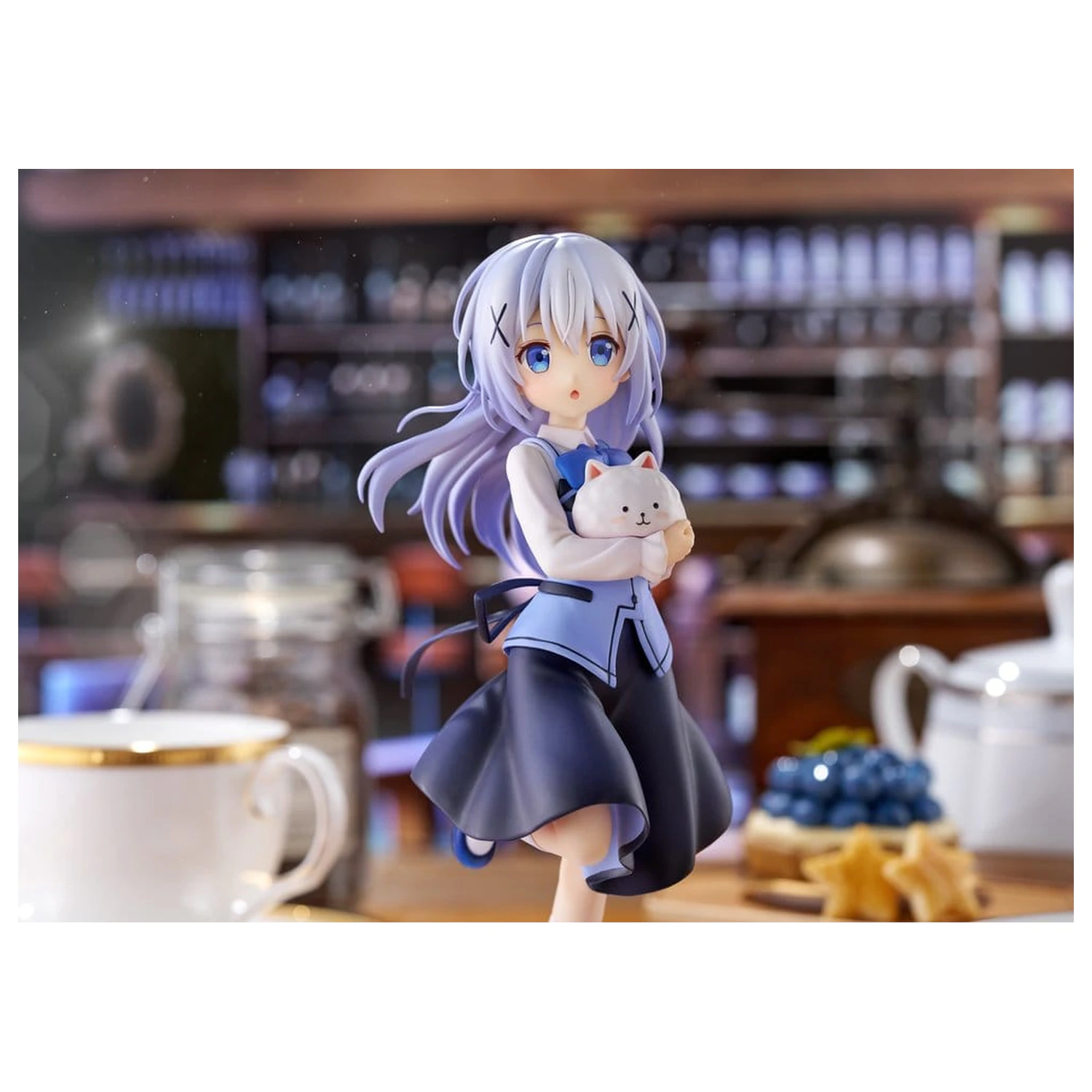 Is the Order a Rabbit?? PVC Figur 1/7 Chino (Cafe Style) 21 Zentimeter Produktfoto