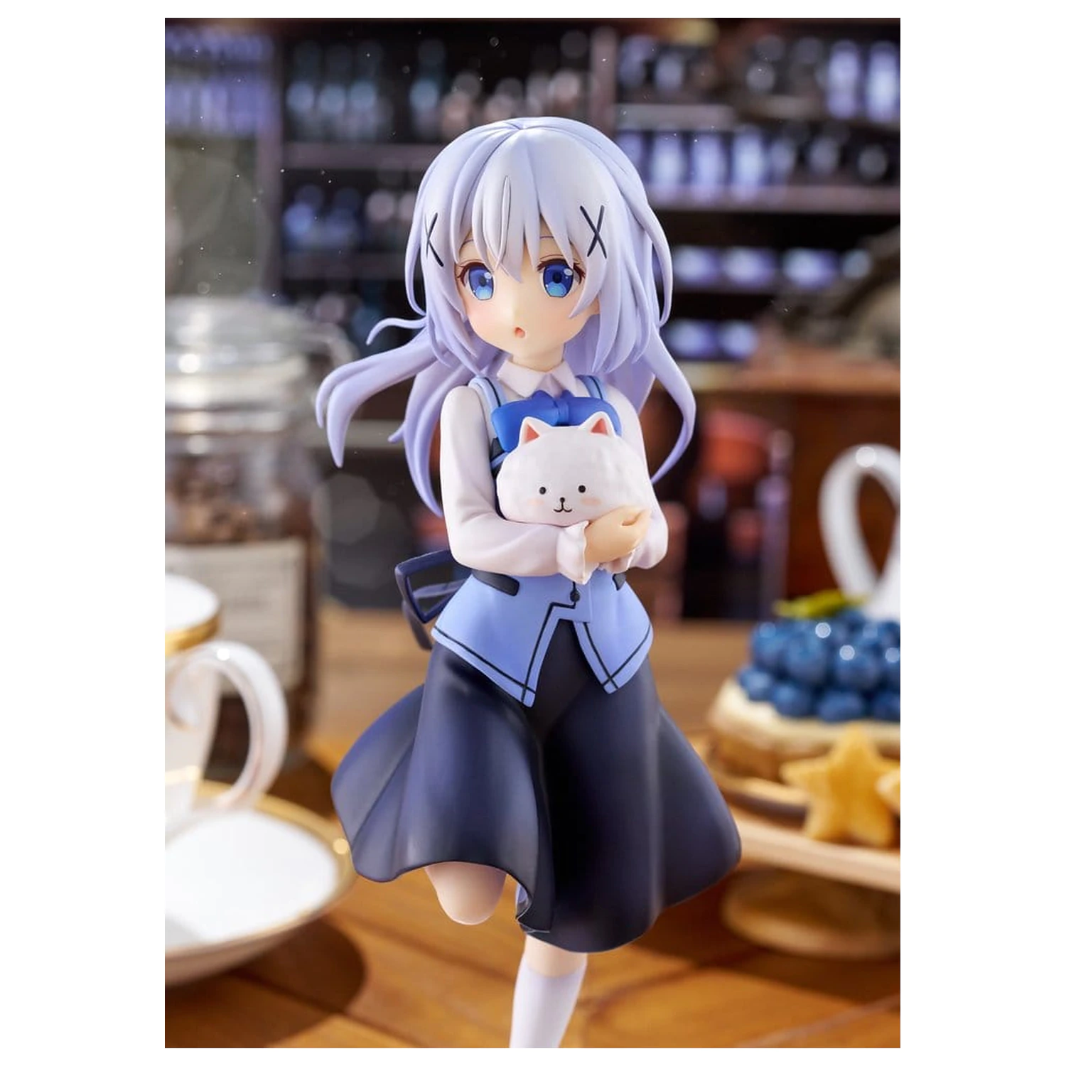 Is the Order a Rabbit?? PVC Figur 1/7 Chino (Cafe Style) 21 Zentimeter Produktfoto