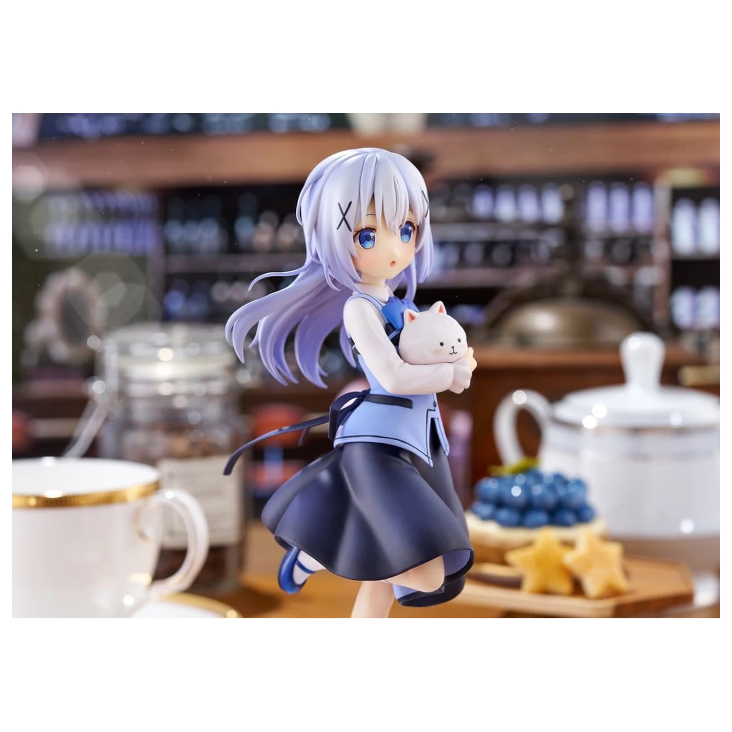 Is the Order a Rabbit?? PVC Figur 1/7 Chino (Cafe Style) 21 Zentimeter Produktfoto