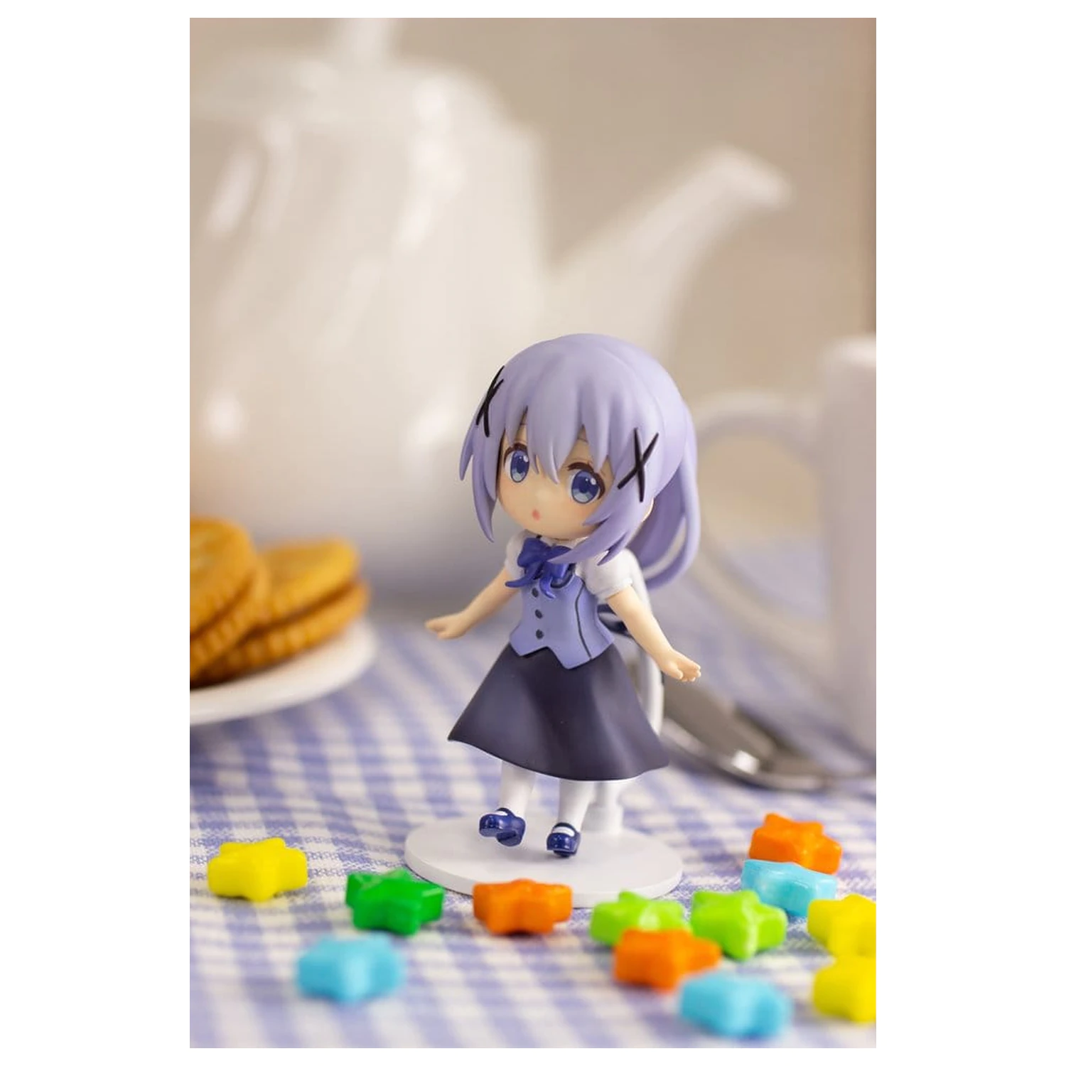 Is the Order a Rabbit? Bloom Plafia Plastic Modellbausatz Chino (Mini Figuren Set) 14 cm Produktfoto