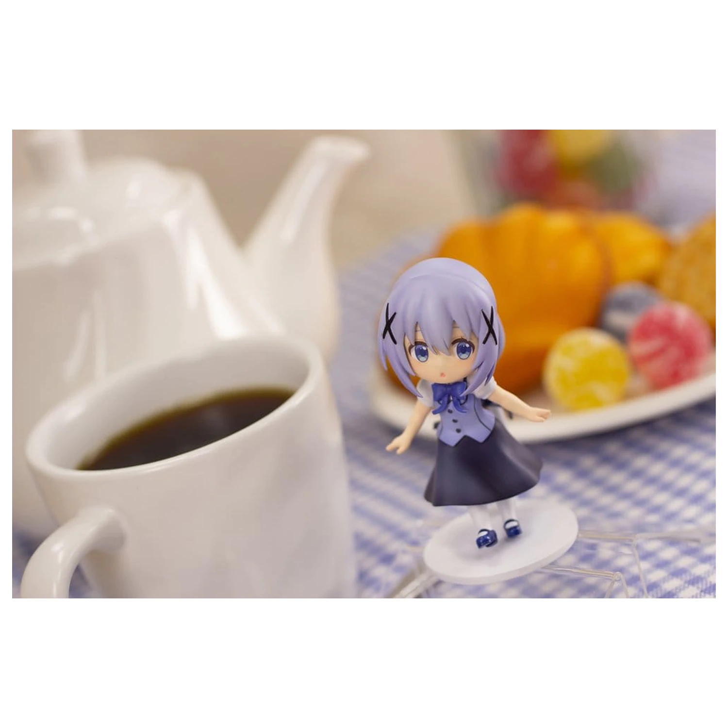 Is the Order a Rabbit? Bloom Plafia Plastic Modellbausatz Chino (Mini Figuren Set) 14 cm Produktfoto