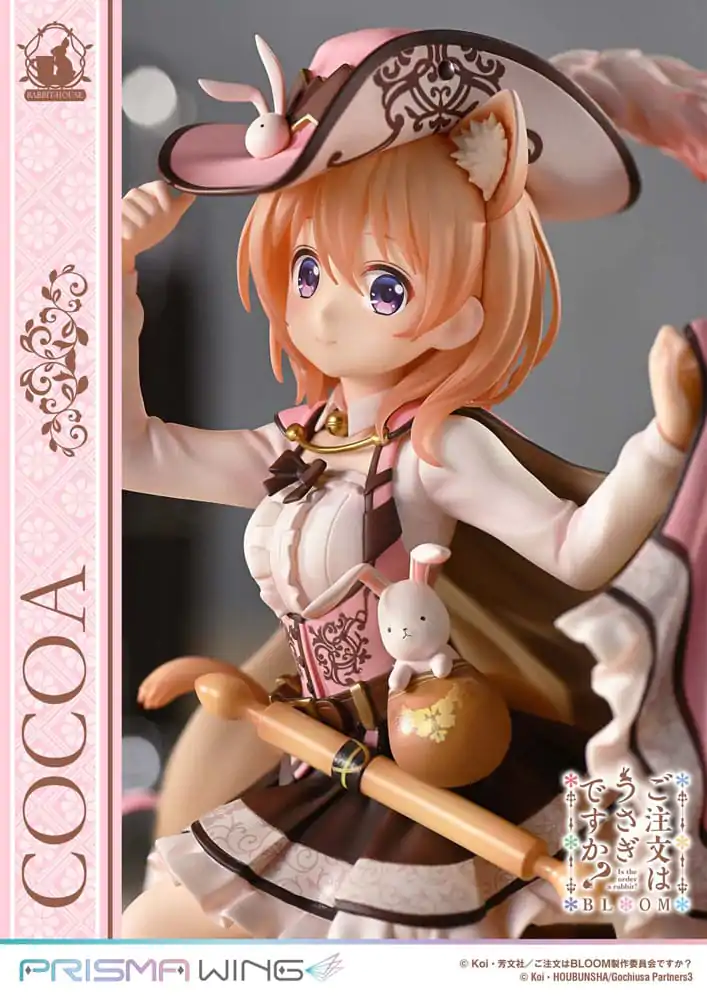 Ist die Bestellung ein Hase? Bloom Prisma Wing PVC-Statue 1/7 Cocoa 21 cm Produktfoto