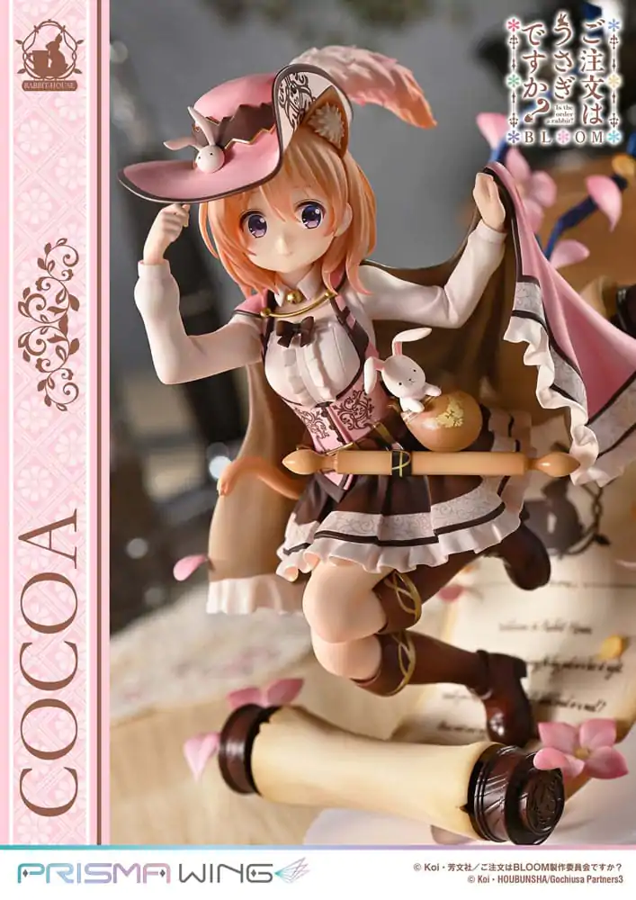 Ist die Bestellung ein Hase? Bloom Prisma Wing PVC-Statue 1/7 Cocoa 21 cm Produktfoto