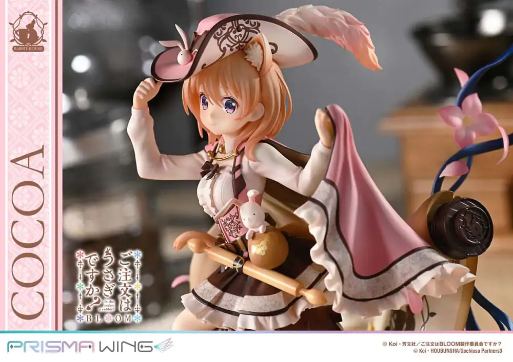Ist die Bestellung ein Hase? Bloom Prisma Wing PVC-Statue 1/7 Cocoa 21 cm Produktfoto