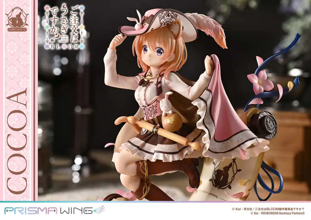 Ist die Bestellung ein Hase? Bloom Prisma Wing PVC-Statue 1/7 Cocoa 21 cm Produktfoto
