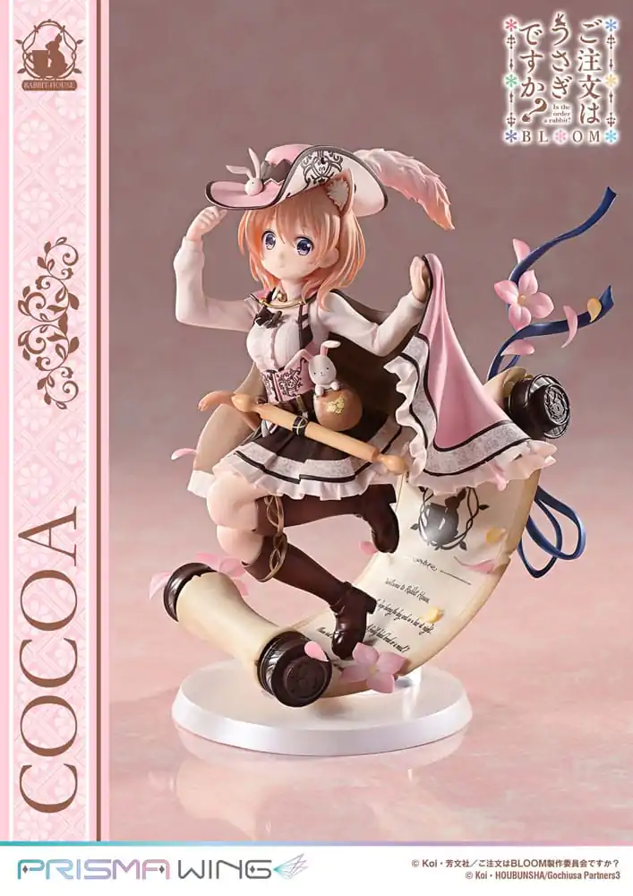 Ist die Bestellung ein Hase? Bloom Prisma Wing PVC-Statue 1/7 Cocoa 21 cm Produktfoto